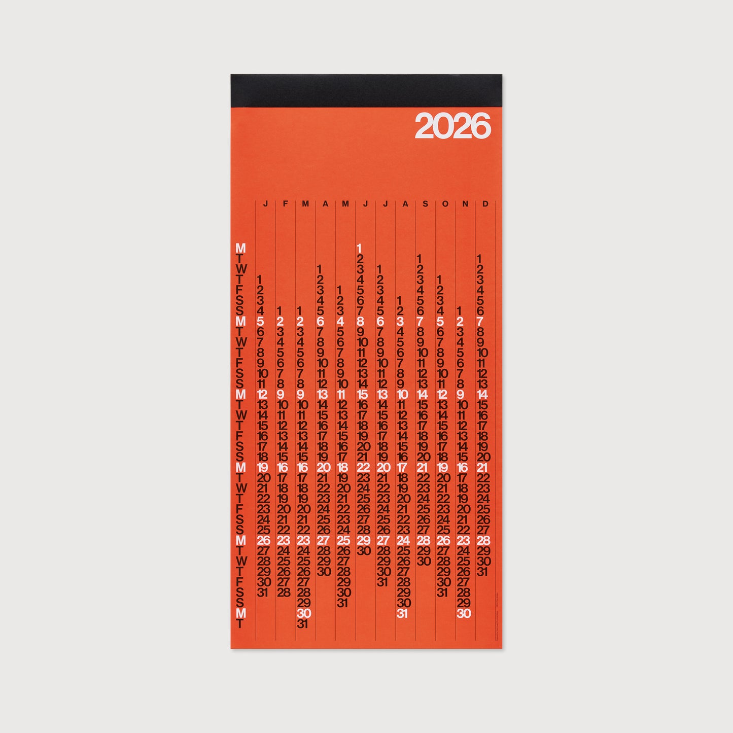V 日曆 2026